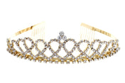 Silver Rhinestone Tiara