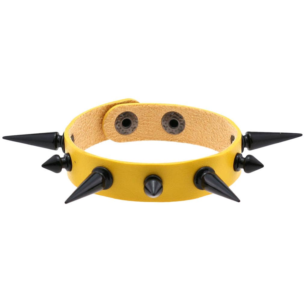 Studded PU Leather Bracelets