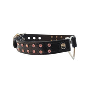 Heart Choker with Double Row Rhinestones