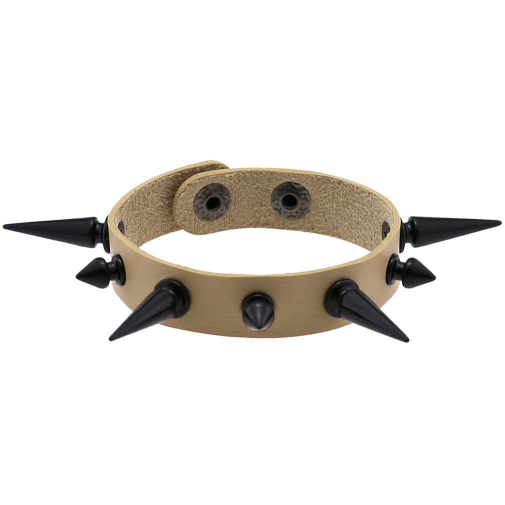 Studded PU Leather Bracelets