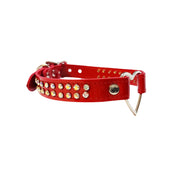 Heart Choker with Double Row Rhinestones