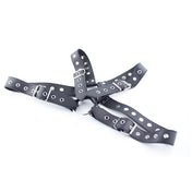 Chest Harness - X-Cross PVC Vegan Leather