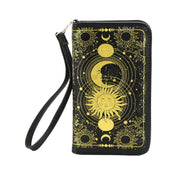 Celestial Print Tri-Fold Wallet