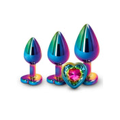 Rear Assets Aluminum Gem Anal Plug Trainer Kit