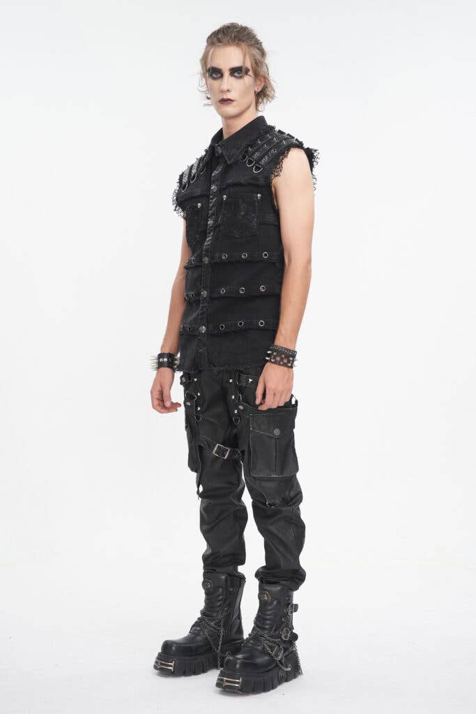 Punk Vest w/ Grommets