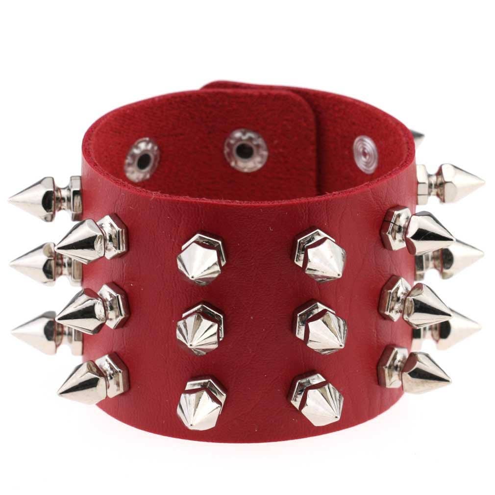 Studded Leather Bracelet
