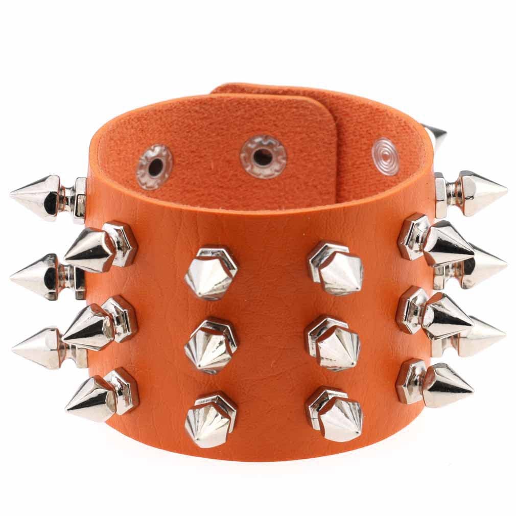Studded Leather Bracelet