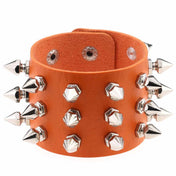 Studded Leather Bracelet