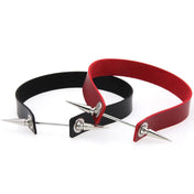 Spike Studded Leather Choker