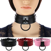 PU Leather Choker w/ Large O-Ring