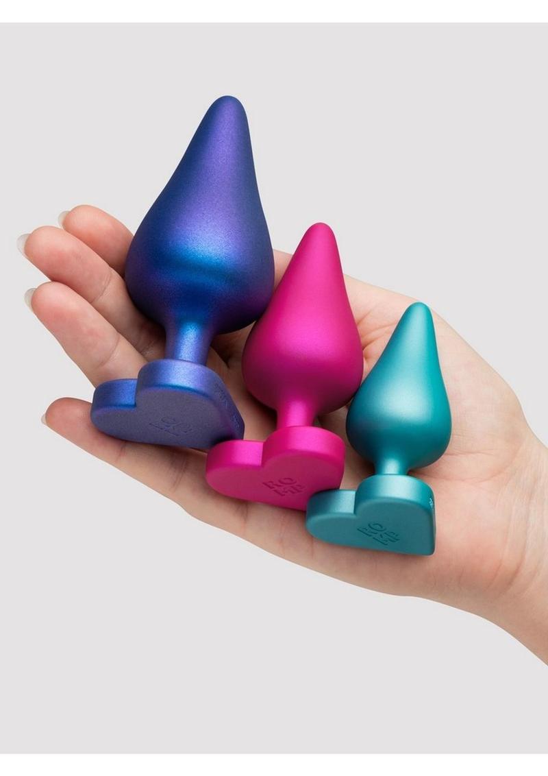 We Vibe Romp Luster Silicone Anal Plug Set S,M,L