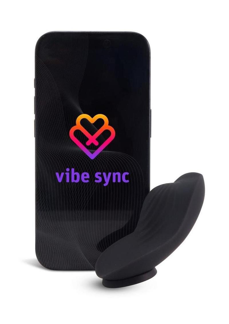 Nu Sensuelle Lyra App Panty Vibe - Black