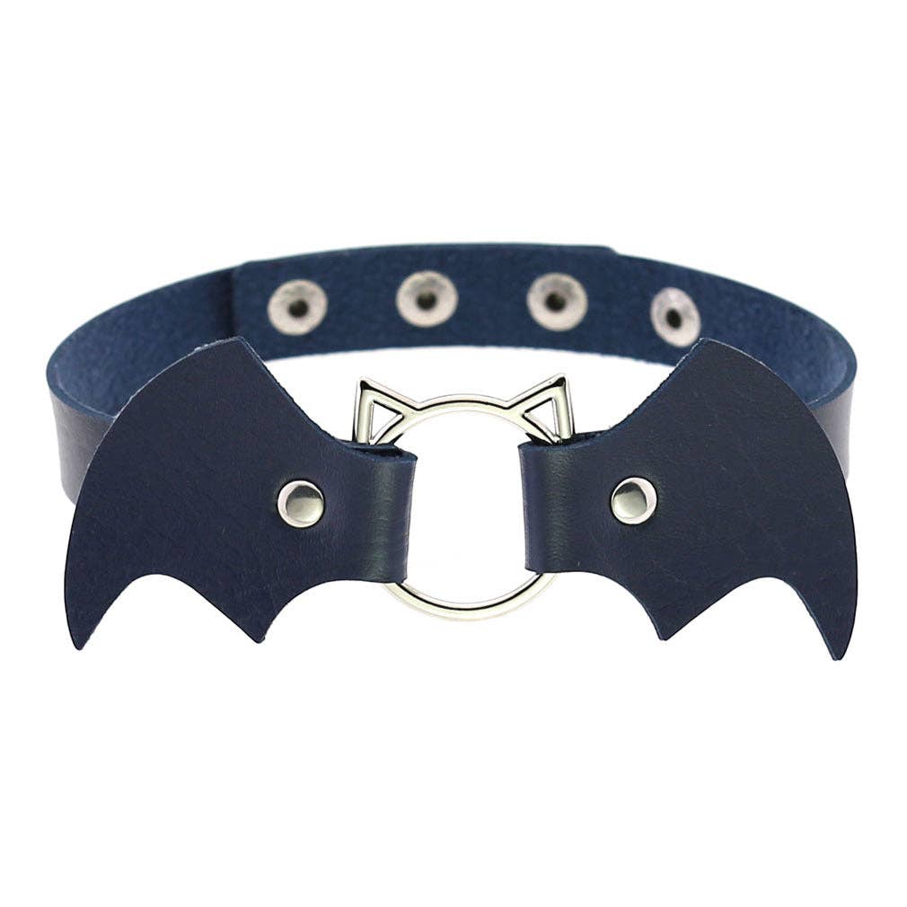 Bat Leather Choker