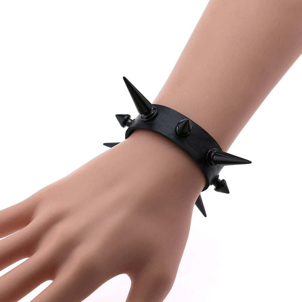 Studded PU Leather Bracelets
