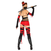 Killer Ninja   Costume XS  Black & Red
