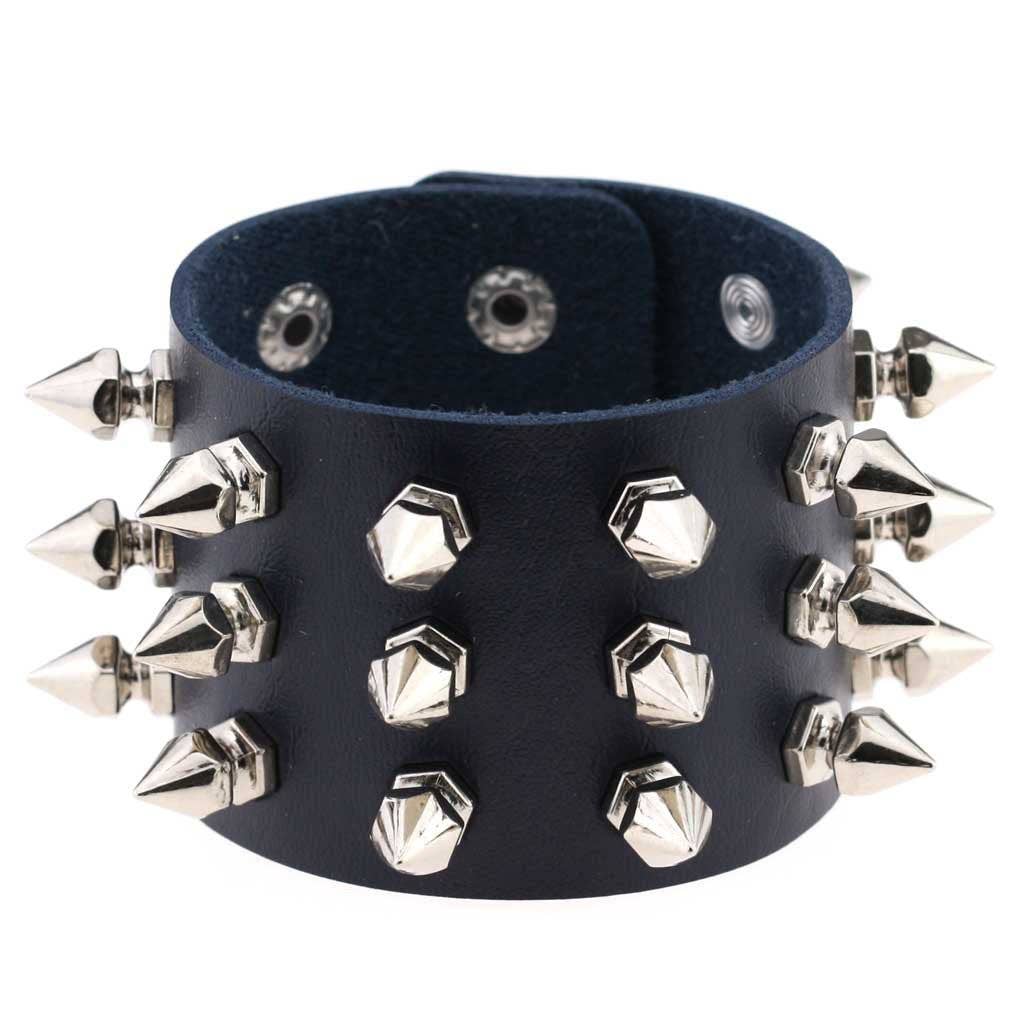 Studded Leather Bracelet