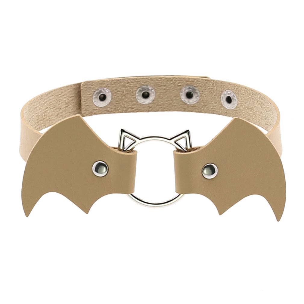 Bat Leather Choker