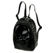 Skull Embossed Backpack