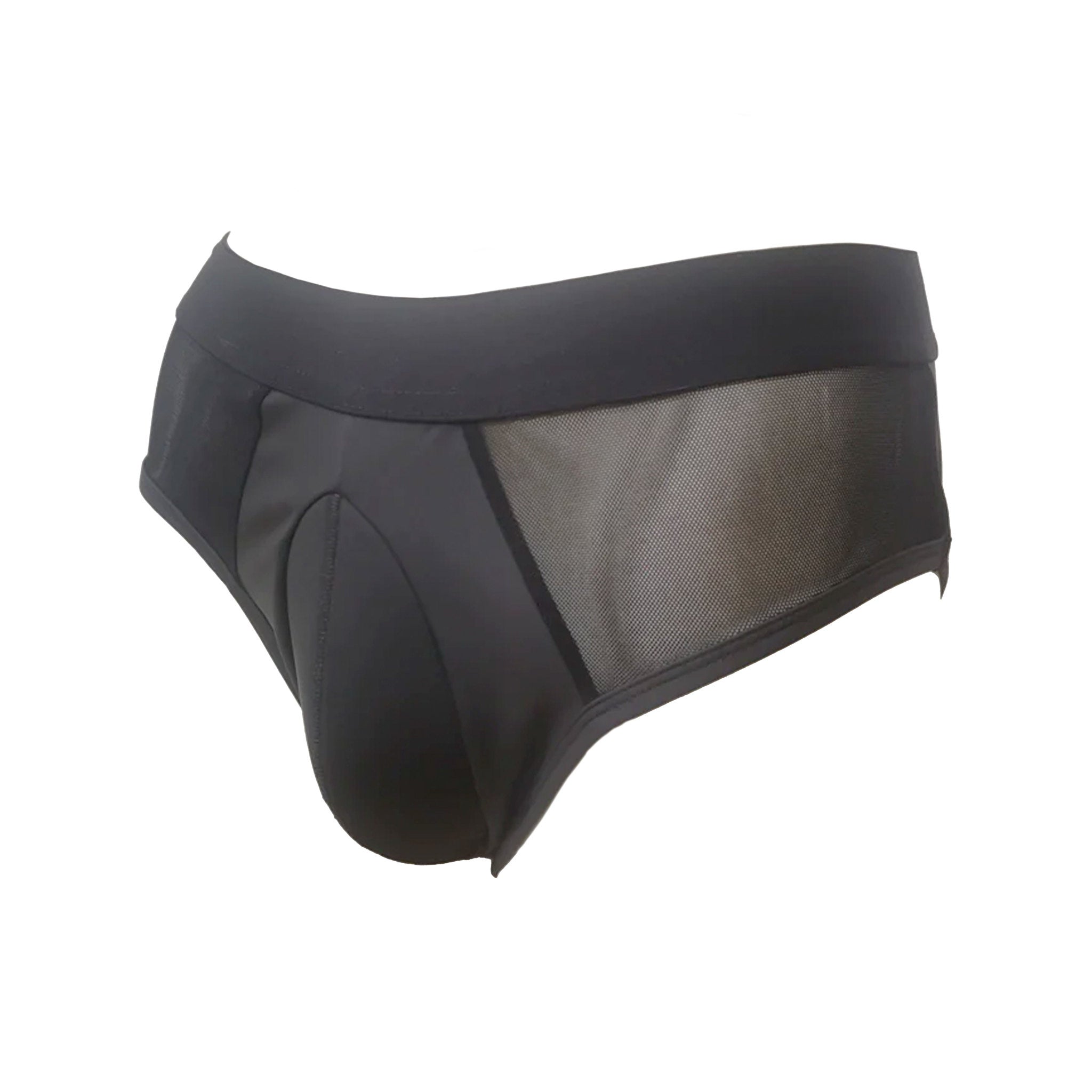 Neoprene Mesh Briefs with Pocket Pouch