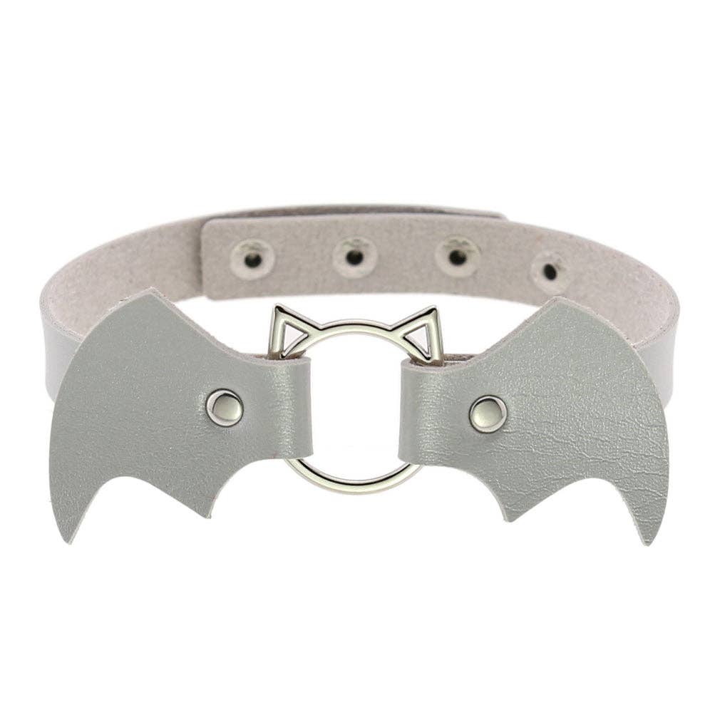 Bat Leather Choker