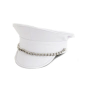 Patent Captain Hat With Chain