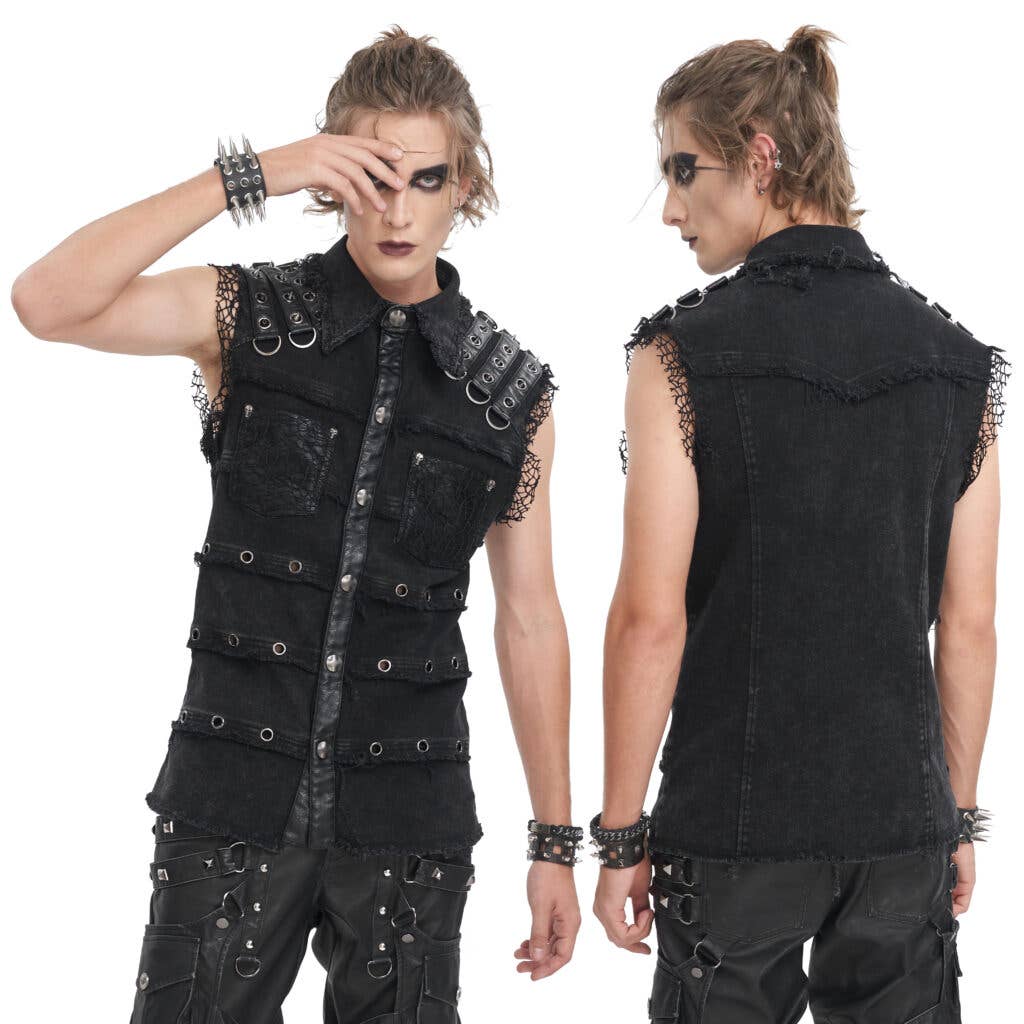 Punk Vest w/ Grommets