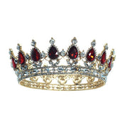Silver Tiara w/ Silver Gemstones