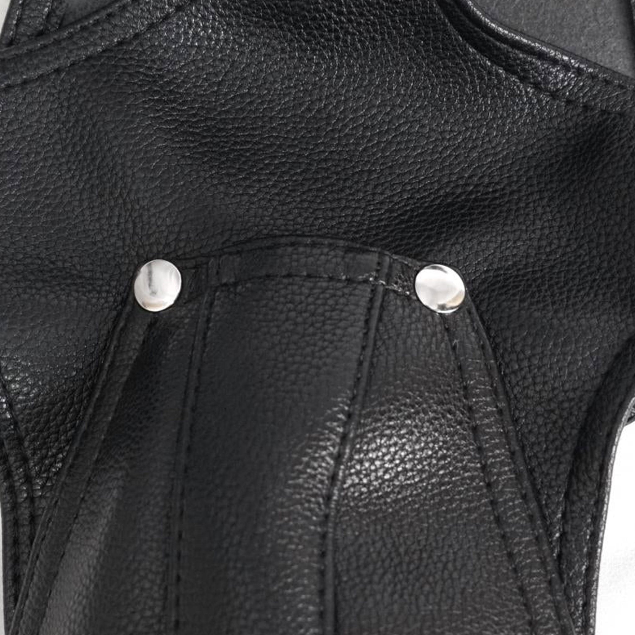Leather faux-leather synthetic-leather apparel intimates lingerie underwear shorts singlet wrestling shorts snap-button press-stud adjustable D-ring side-buckles sleeveless fetish fashion alt-fashion punk steampunk industrial bondage bdsm bdsm-fashion kink kinky kinky-gear kinkwear male masculine masc mens menswear guys dudes black