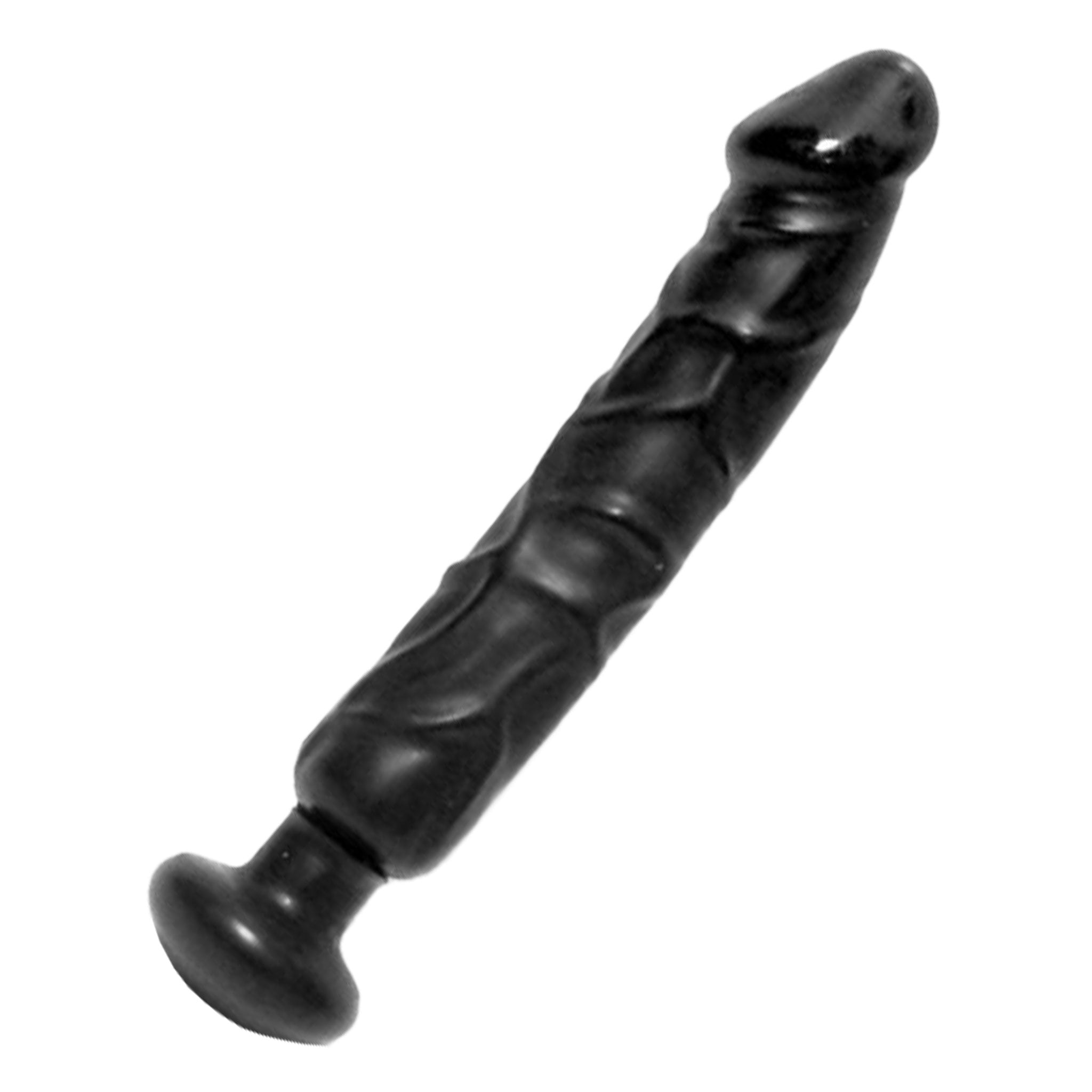 Latex molded non-vibe non-vibrating non-vibration dildo dong plug probe anal butt vibrating vibration vibrator vibe kink kinky kinky-play adult-toys sex-toys black
