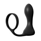 Silicone hygienic body-safe, latex-free phthalate-free accessories vibe vibrating vibrator vibration anal anal-vibe anal-plug anal-probe butt-plug buttplug cock-ring cockring cnb cock-and-ball tapered-tip ergonomic durable versatile prostate prostate-play anal-play anal-toys assgasm ass-gasm butt-stuff adult-toys male masculine masc mens guys dudes unisex black