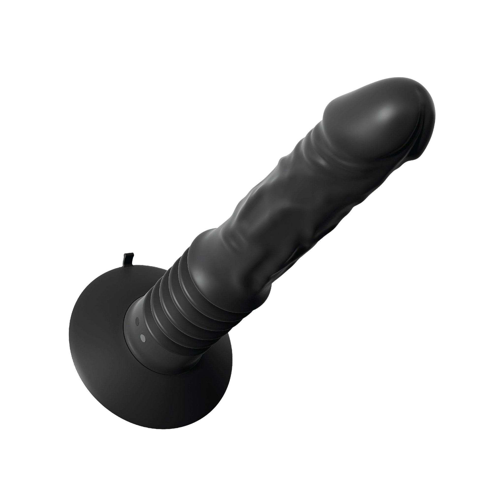 Silicone ABS plastic vibrator vibrating vibration vibe stimulator stimulating stimulation thruster thrusting spring-loaded dildo dong ass fucking assfucking anal play fantasy realistic texture