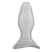 Glass pyrex borosilicate inflexible non-flexible rigid firm fullness temp-play sensation temperature anal anal-play anal-toys anal-plug plug probe butt butt-plug buttplug gaping gaper elite fantasy beginner nonvibe non-vibe non-vibrating nonvibrating hollow open tunnel open-tunnel arousal p-spot prostate unisex adult-toys clear