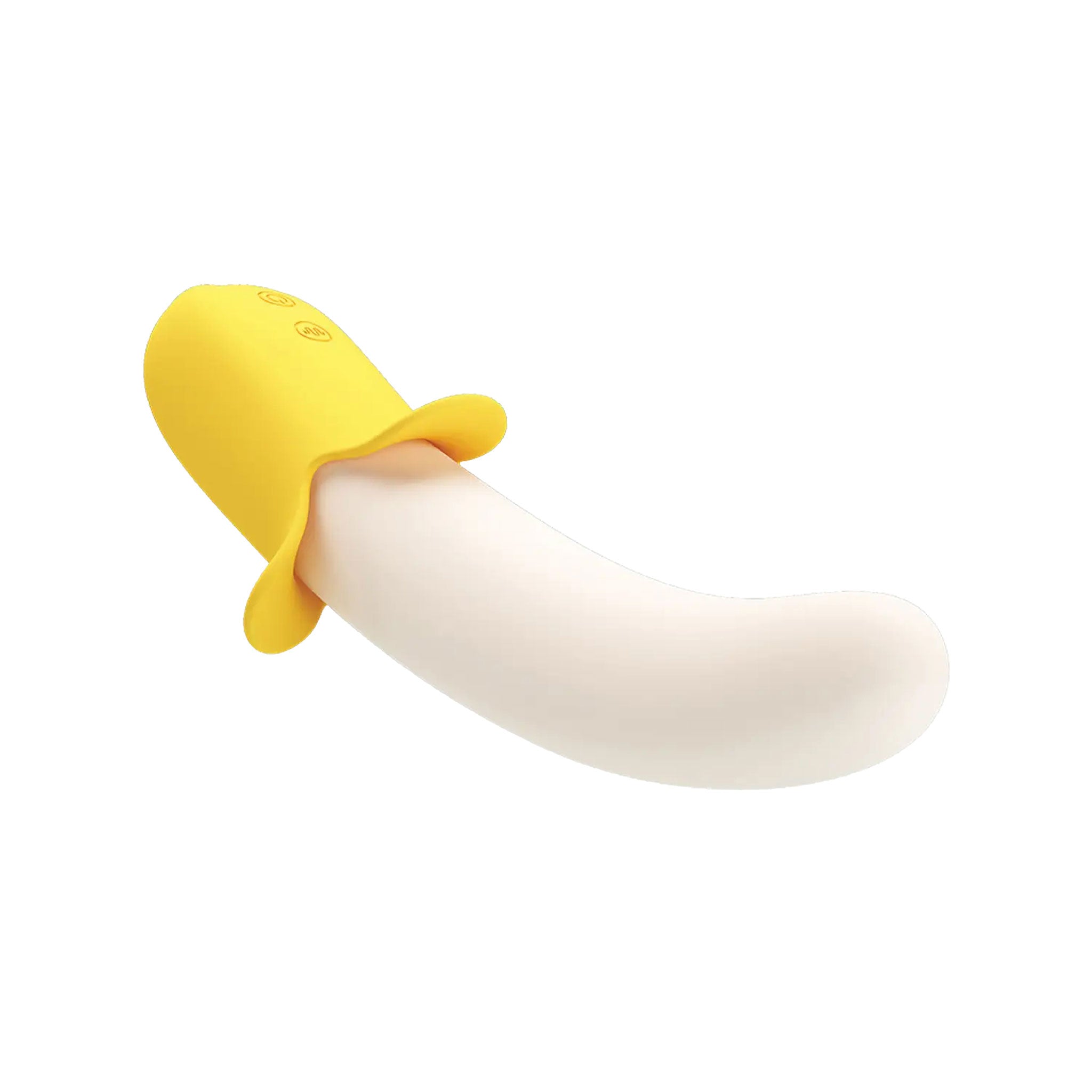 Pretty Love Banana Geek Thrusting Vibrator - Yellow