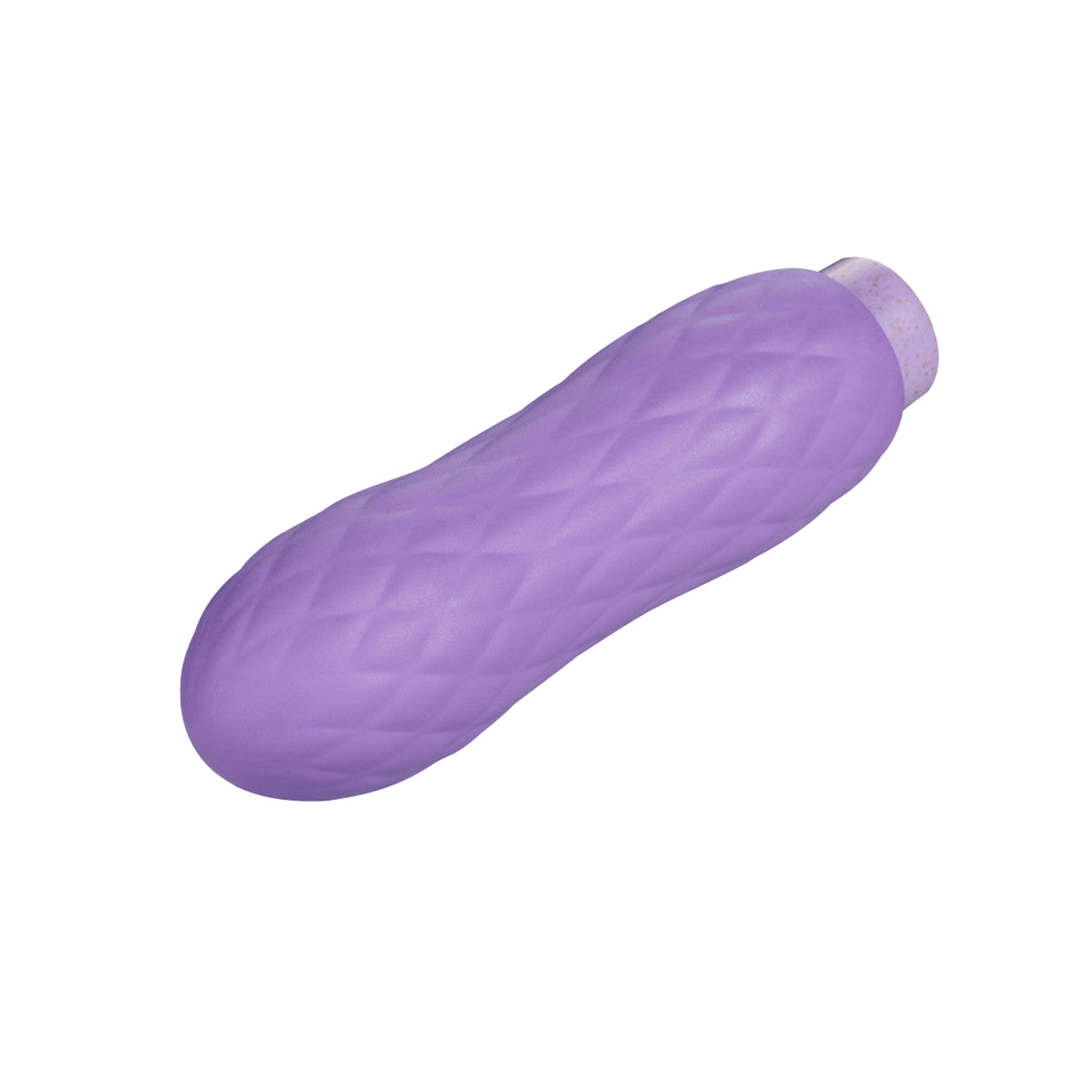 Eco Friendly Diamond Texture Bullet Vibrator - Purple