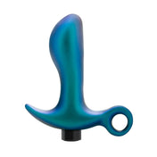 Matrix Teleportation Vibrating Anal Plug - Lunar Blue