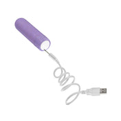 Gaia Eco Rechargeable Bullet Vibrator -Purple