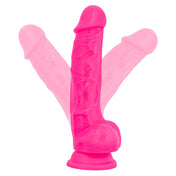 Neo Dual Density Dildo with Balls 7.5in