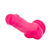 Neo Dual Density Dildo with Balls 7.5in