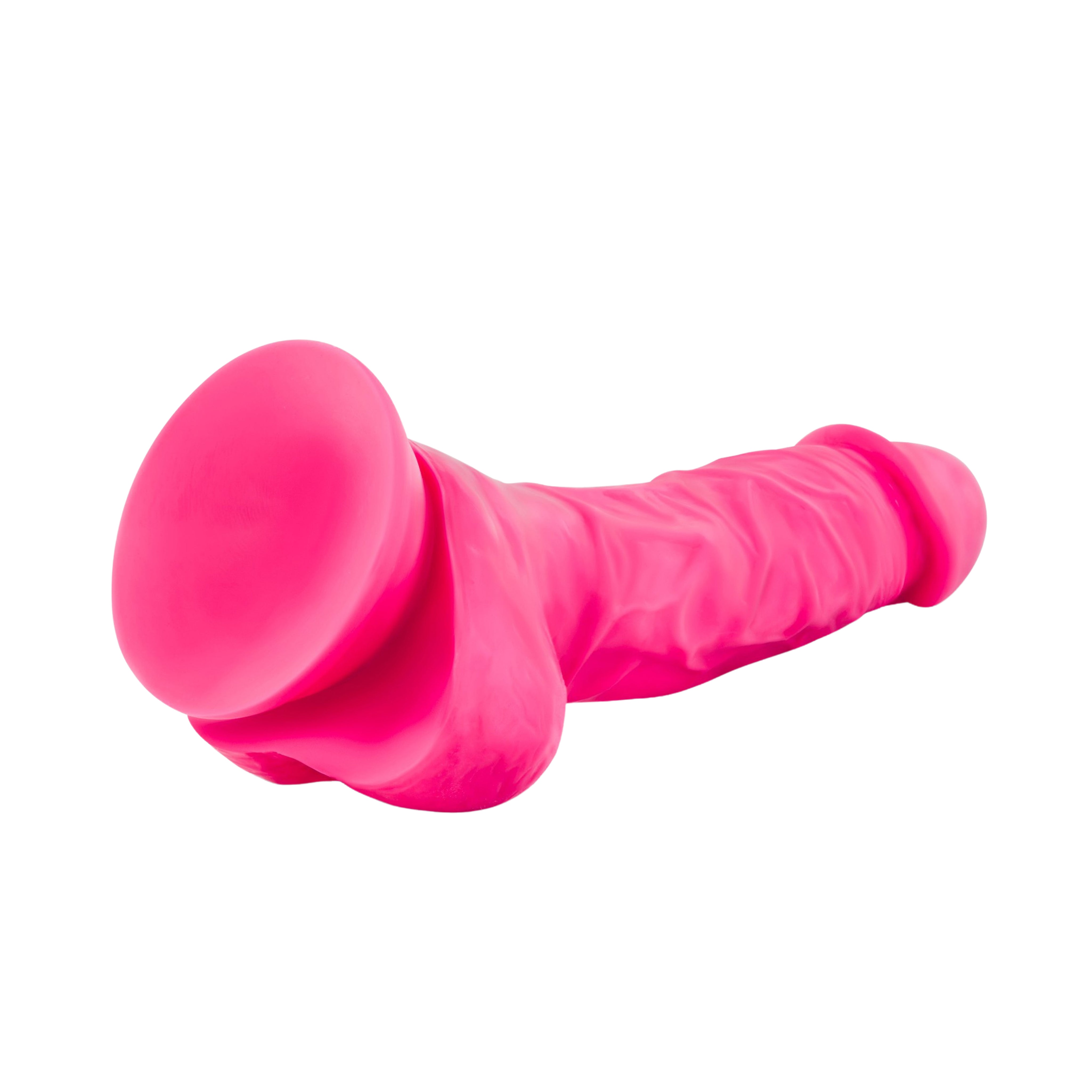 Neo Dual Density Dildo with Balls 7.5in