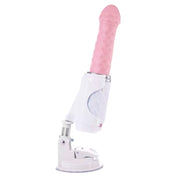 Pillow Talk Feisty Silicone Thrusting & Vibrating Massager - Pink