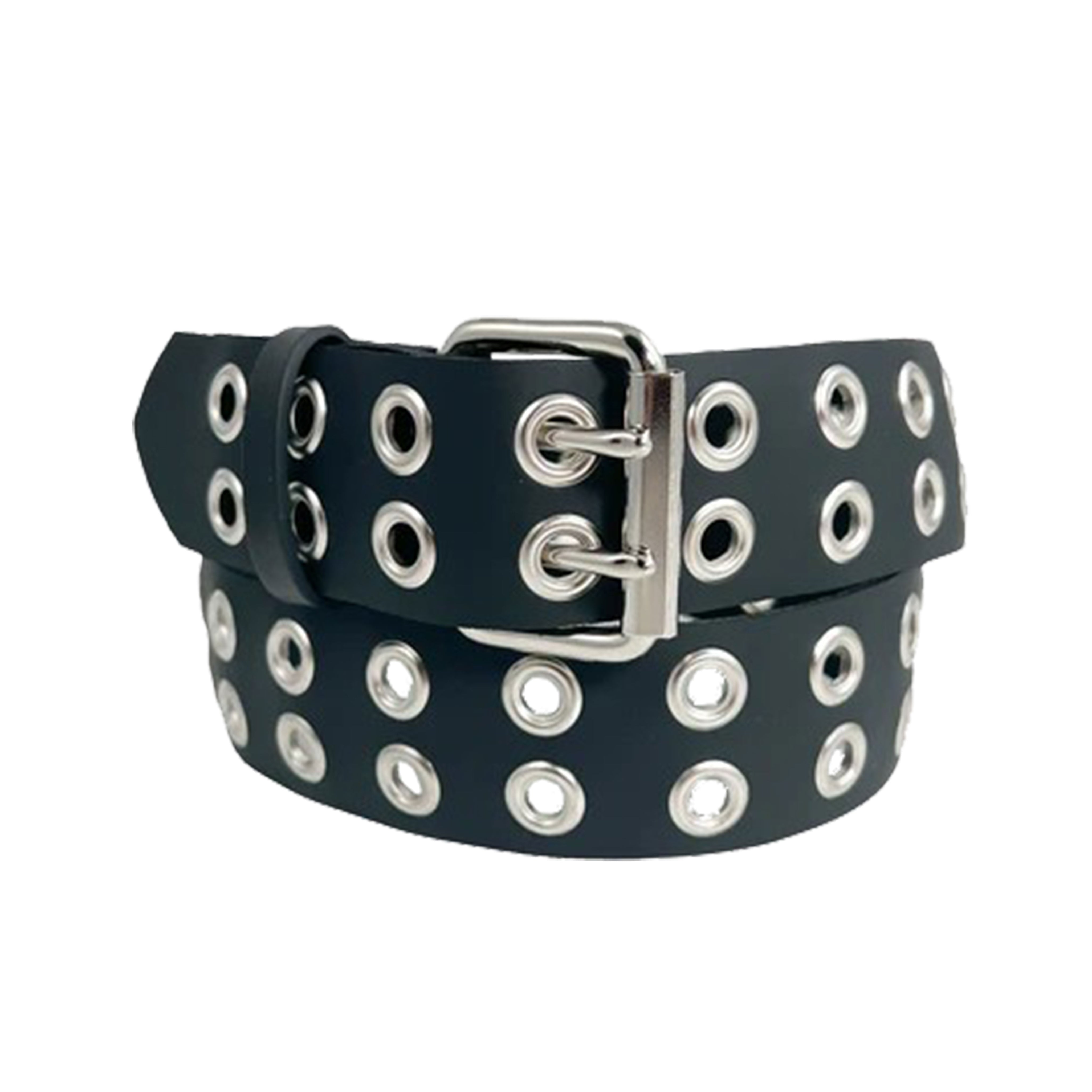 Vegan Grommet Multiple Eyelet ADJ Belt