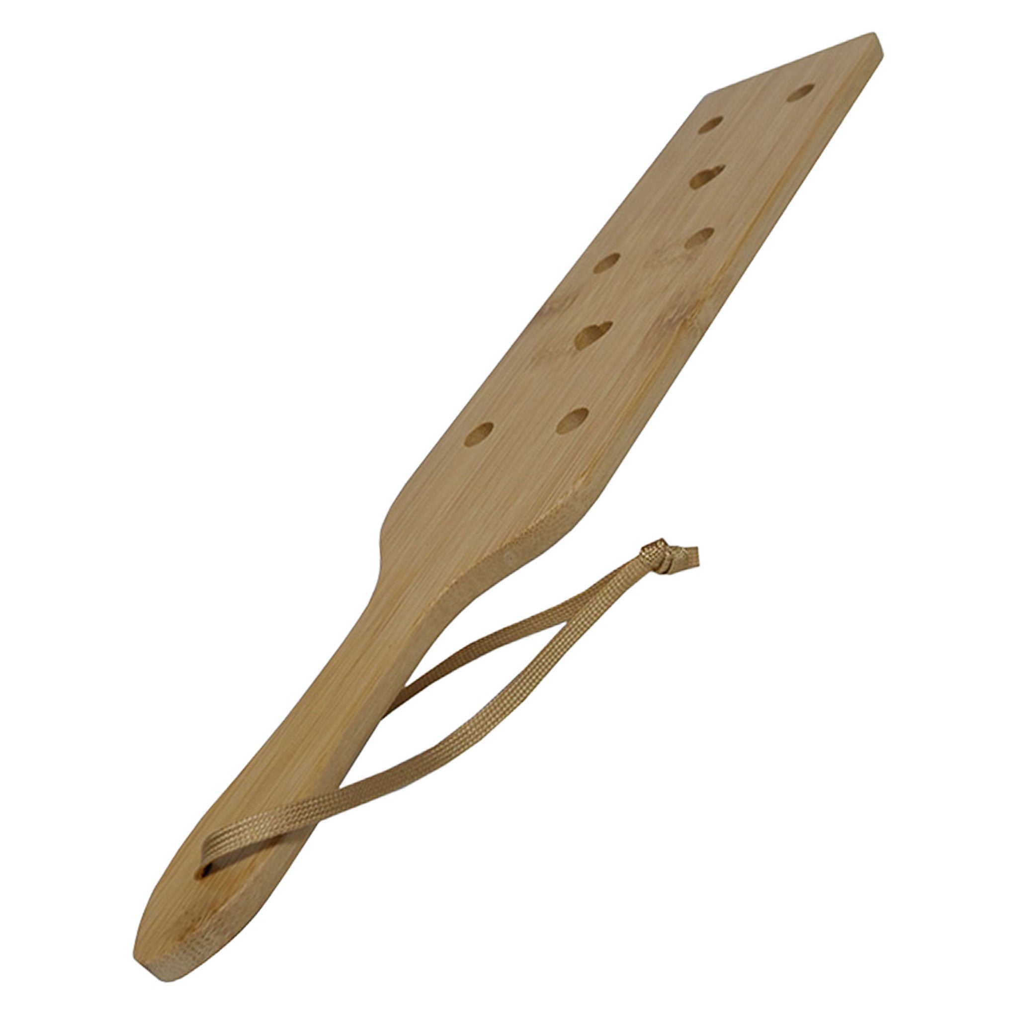 Wood bamboo-wood accessories paddle marking welting aerodynamic-holes heart-holes bondage bdsm bdsm-gear bdsm-toys impact impact-play impact-toys sadism masochism sadomasochism sadist masochist sadomasochist spanking discipline punishment pain adult-toys natural