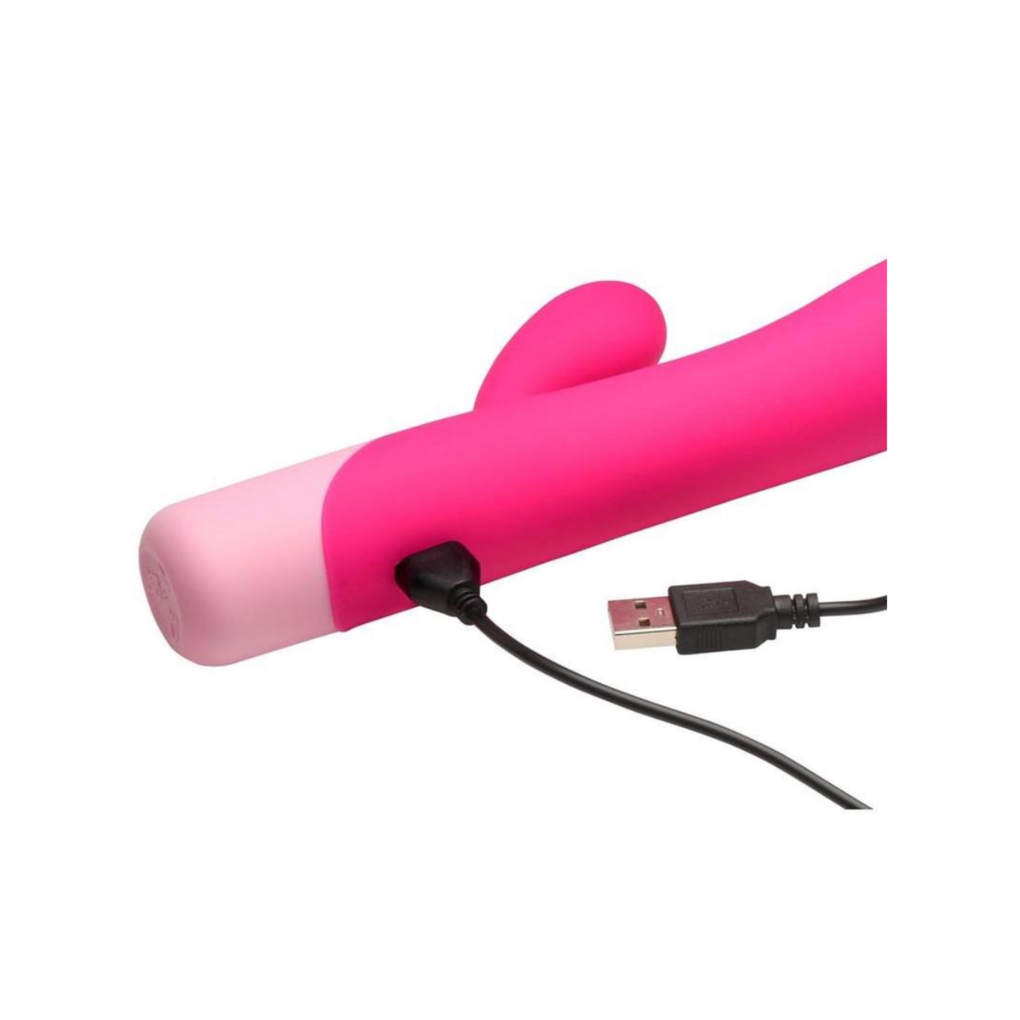 clit tapping rabbit vibrator pink silicone dual stimulation curved shaft rechargeable splashproof adult toy vibration tapping modes ergonomic rabbit style body safe silicone