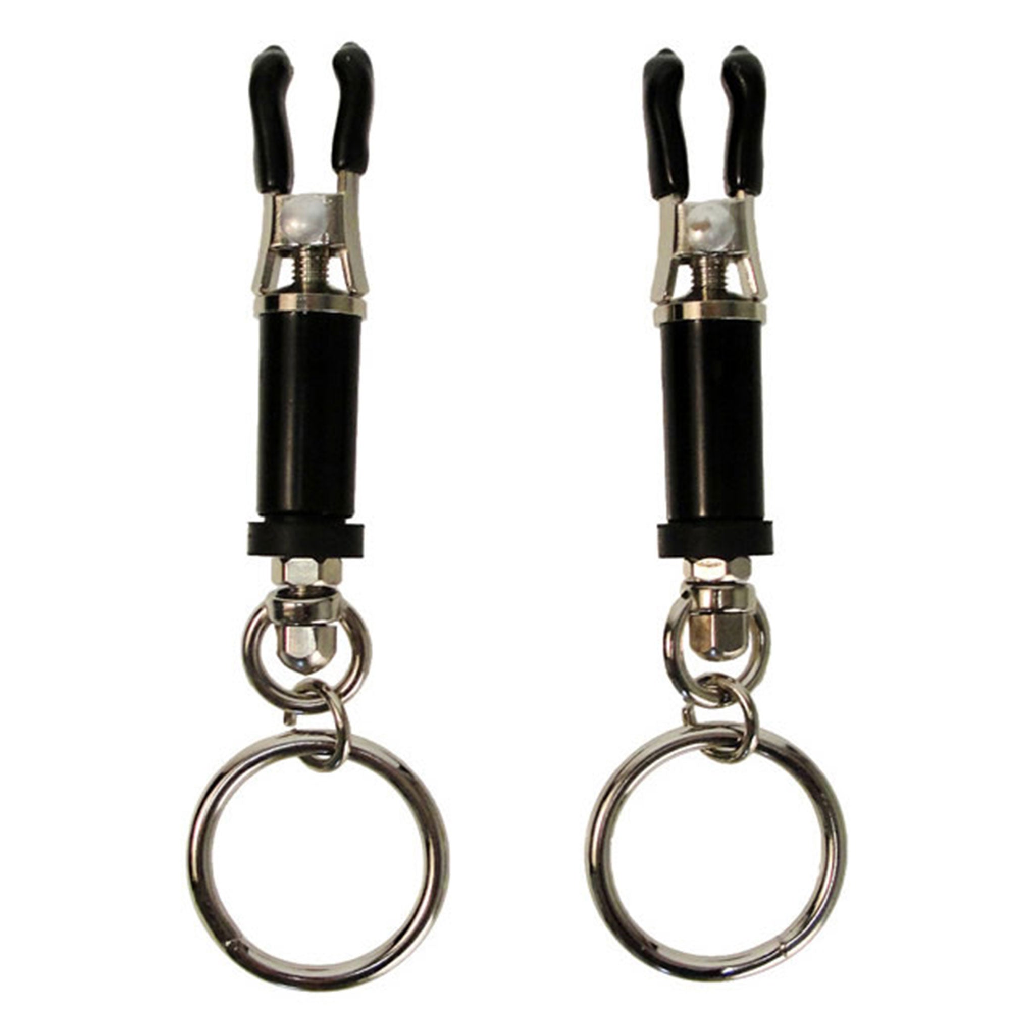Brass rubber accessories nipple-clamp barrel-clamp O-ring rubber-tips twist-barrel twist-close functional stylish quality comfort simple fetish fashion alt-fashion alternative bedroom dungeon festival festivalwear bondage bdsm bdsm-gear bdsm-toys kink kinky kinky-toys kinky-play sub submissive sensory sensory-play nipple-play stocking-stuffers gifts costume cosplay halloween adult-toys unisex black