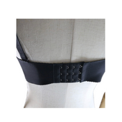 Polyester knit-fabric accessories intimate lingerie bra bralette full-coverage spike spikes spiked short-spikes wireless hook-and-eye adjustable shoulder-strap structured comfortable edgy bold commanding intimidating striking fierce attitude confidence fetish fashion alt-fashion punk rock rockstar rave raver-babe ravewear festivalwear goth fetish-goth bondage bdsm bdsm-gear kink kinky kinky-gear female femme feminine women black red
