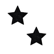 Adhesive medical-grade swimsuit-material glitter accessories intimate body-stickers skin mini-stars shiny shining sparkly sparkling gleaming savage darkness dark-star malice starry-nights fetish fashion alt-fashion punk goth gothic rave ravewear dark-raver beachwear unisex black bodistix