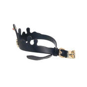 Leather vegan-leather faux-leather PU-leather rose-gold diecut die-cut collar choker adjustable buckle heavy-duty elvira sexy alluring glam glamour glamorous sophisticated sophistication fetish fashion alt-fashion goth gothic bdsm bondage kink kinky kinky-play black red ruby-red gold