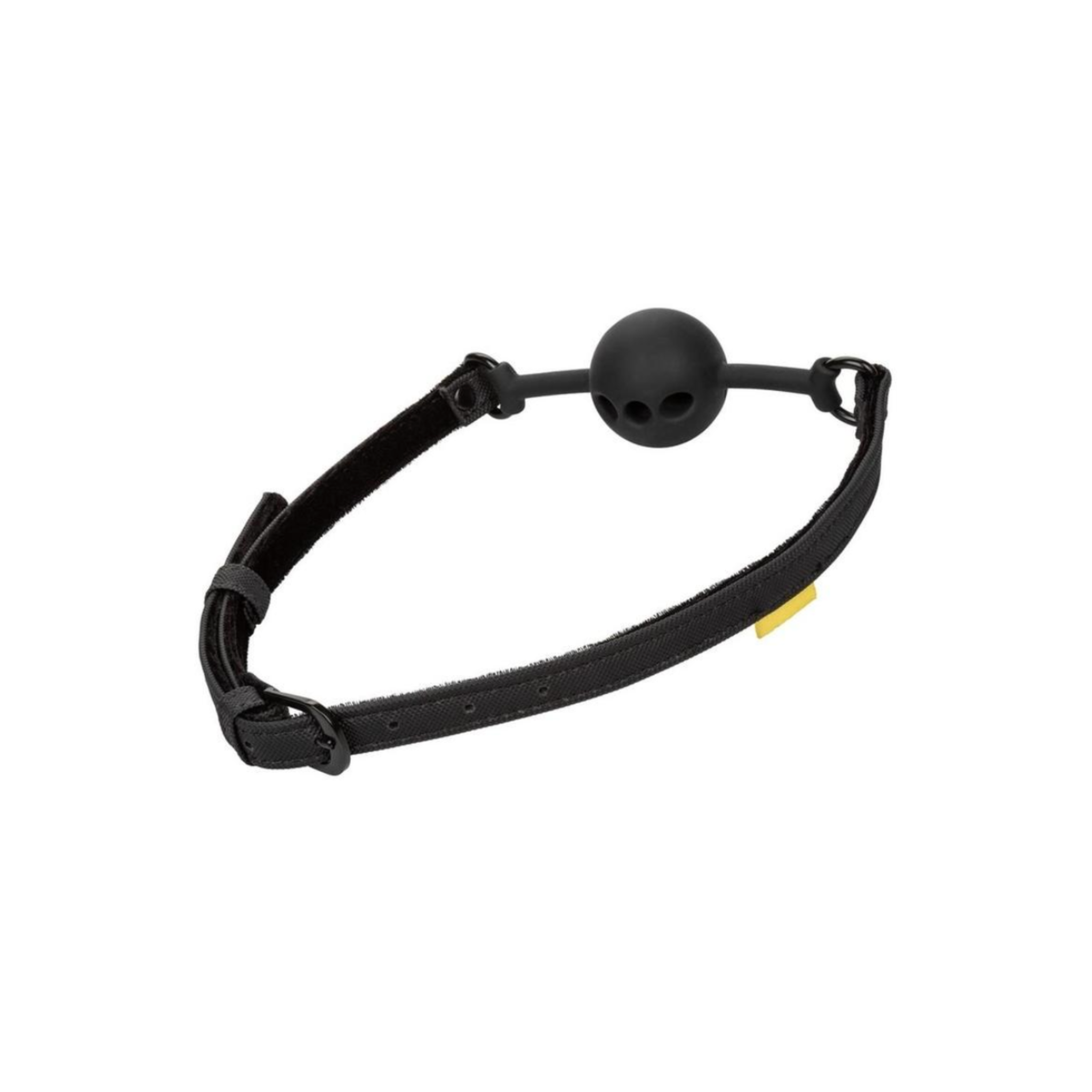 boundless breathable ball gag black silicone adjustable buckle padded strap body safe kink restraint gear fetish factory