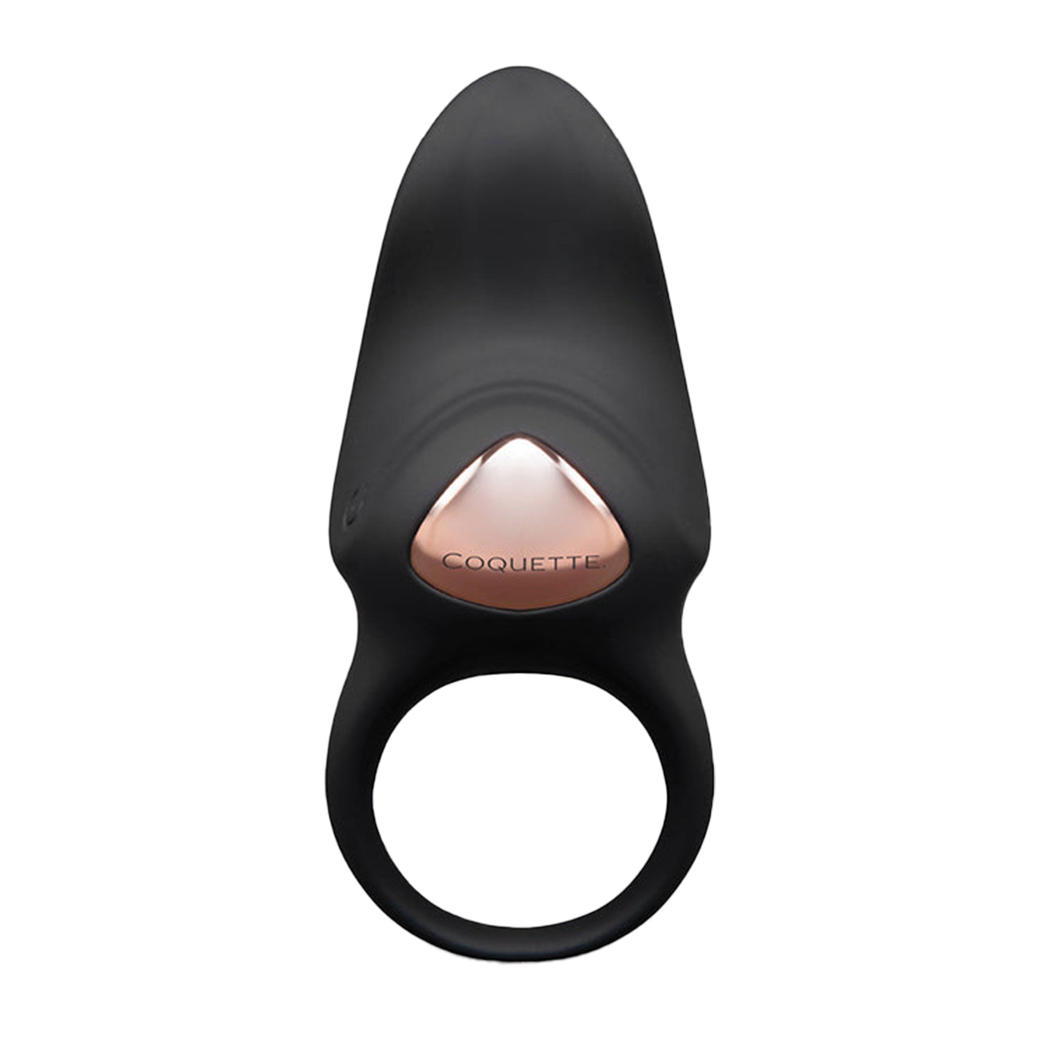 Silicone vibrating vibrator vibe cock couples solo ring splashproof textured clitoral tickler perineum body-safe whisper quiet rechargeable USB stretchy cnb cock-and-ball black