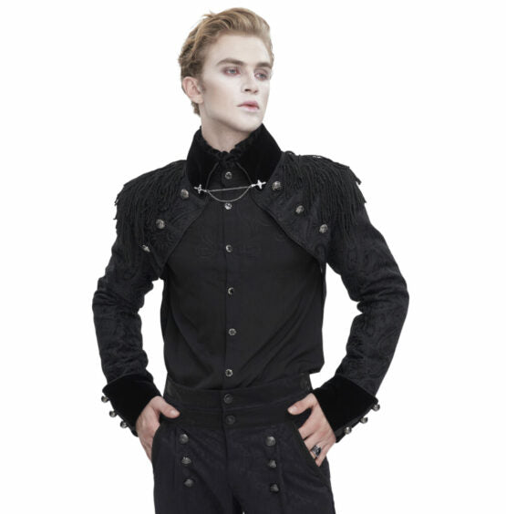 Fringe Baroque Military Short Tailcoat